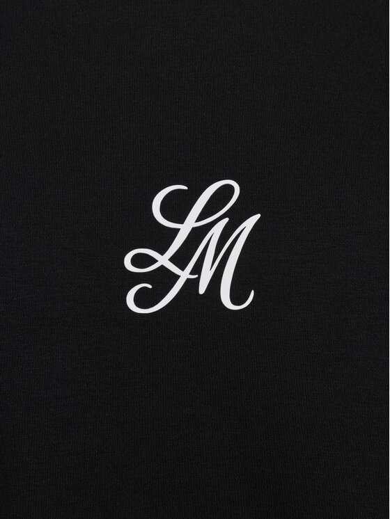 La Mania La Mania T-Shirt HOLT Czarny Basic Fit