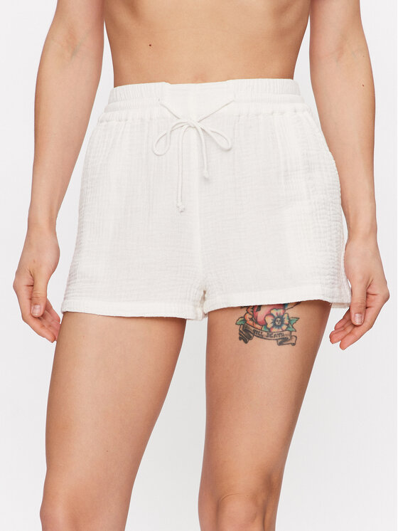 Billabong Billabong Auduma šorti Day Tripper ABJNS00241 Balts Regular Fit