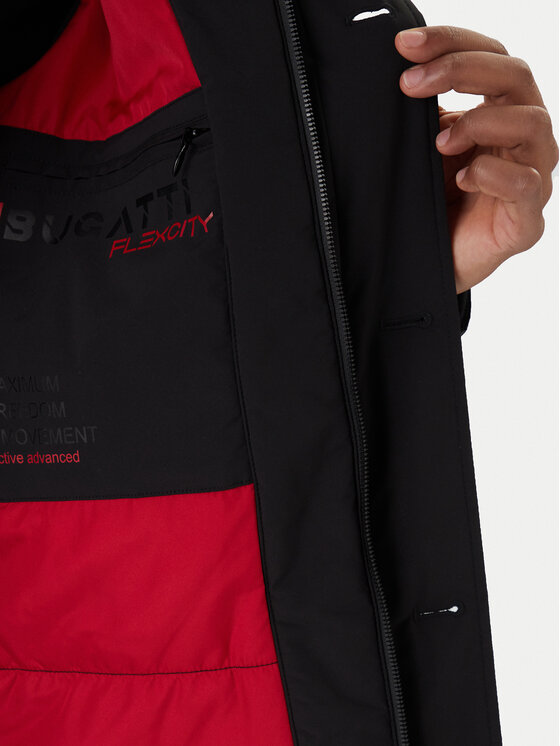 Bugatti Bugatti Übergangsjacke 673413-61031 Schwarz Regular Fit