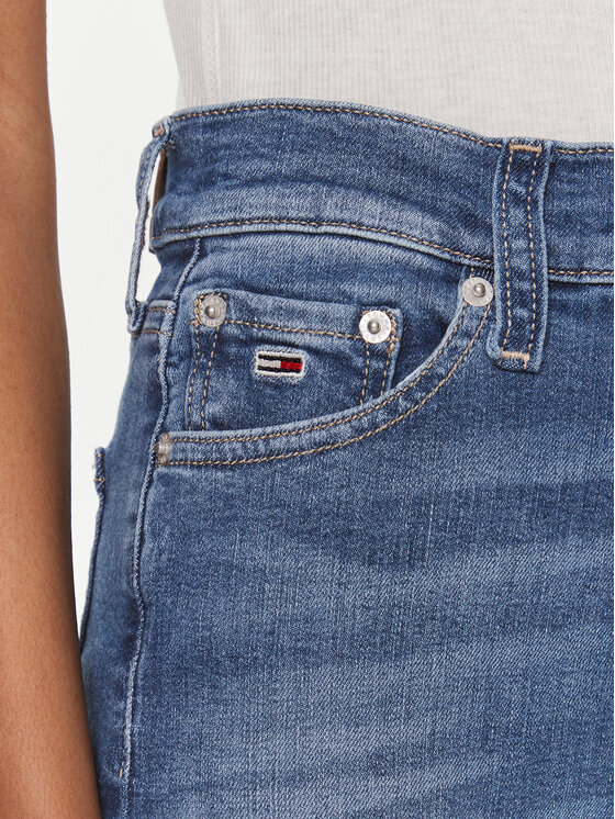 Tommy Jeans Tommy Jeans Jeans hlače Sylvia Hgh Sskn Ah1230 DW0DW17162 Modra Skinny Fit