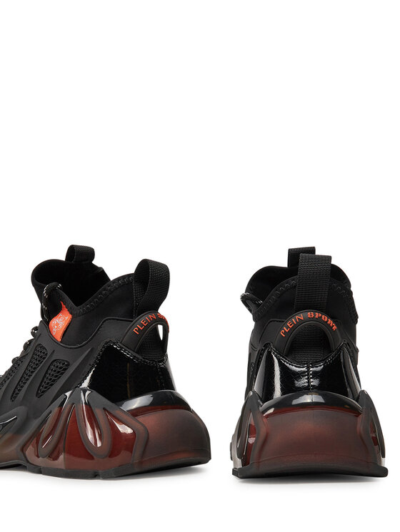 Plein Sport Plein Sport Сникърси The Flame Gen.X.02 Tiger PACS USC0435 STE003N Черен