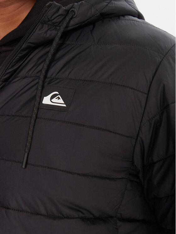Quiksilver Quiksilver Преходно яке Scaly Hood EQYJK04189 Черен Regular Fit