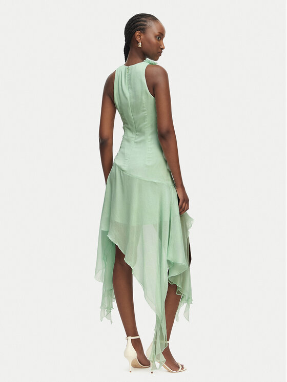 Bardot Bardot Коктейльна сукня Ivana 59046DB2 Зелений Regular Fit
