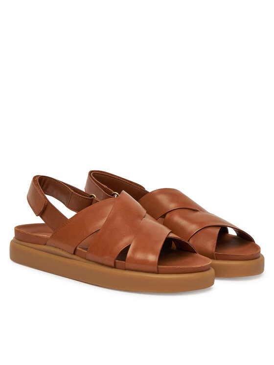Clarks Clarks Basutės Aristella Sun 26181258 Ruda