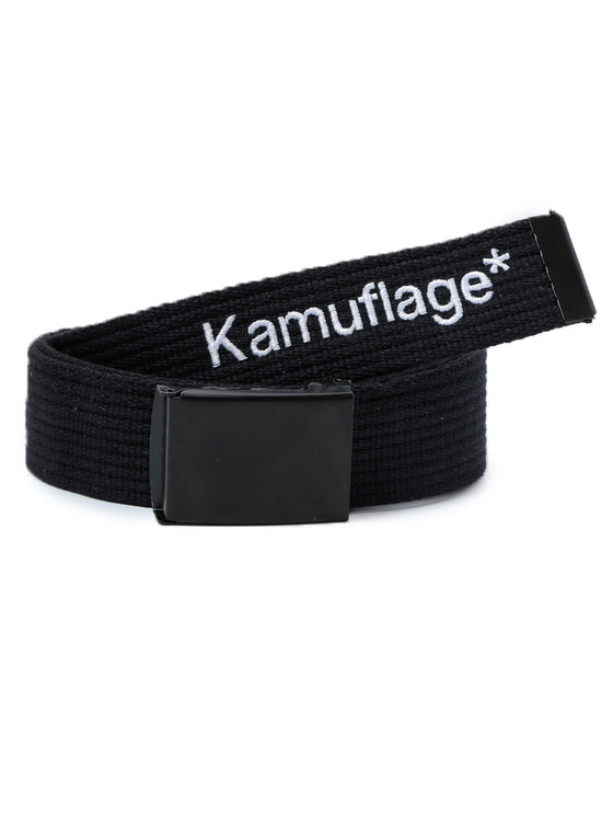 Kamuflage Kamuflage Pasek Męski Classic Czarny