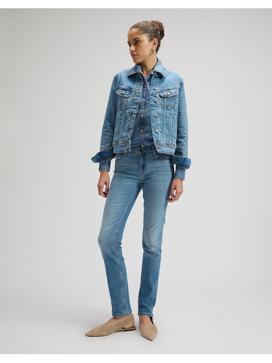 Lee Lee Jeansy ELLY Niebieski Slim Fit