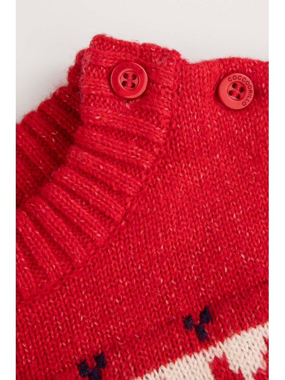 Coccodrillo Coccodrillo Sweter ZC4172101EBB-022 Kolorowy Regular Fit