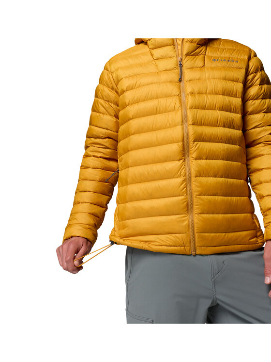 Columbia Columbia Kurtka puchowa 213421 Żółty Regular Fit
