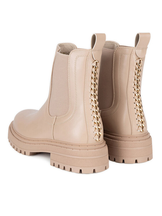 Jenny Fairy Jenny Fairy Klassische Stiefeletten HY60208-1 Beige