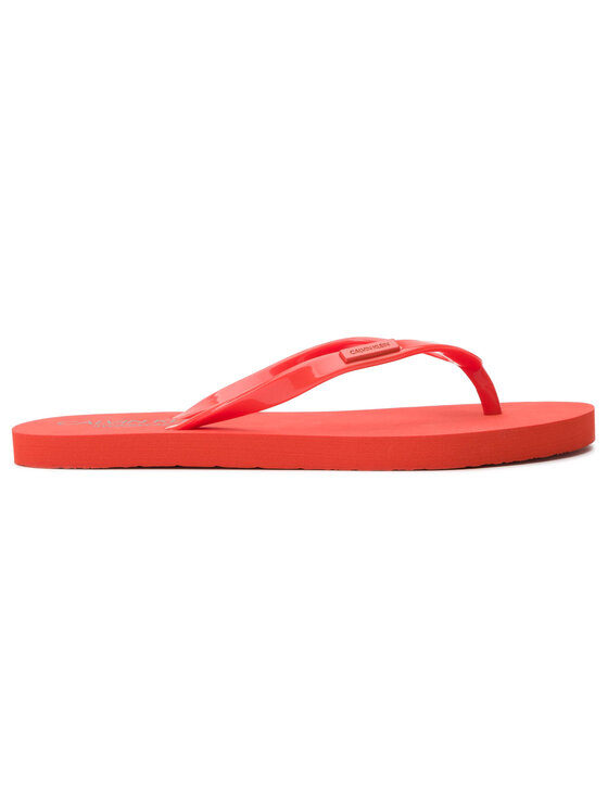 Calvin Klein Swimwear Calvin Klein Flip flop Ff Sandal KW0KW00395 Roșu