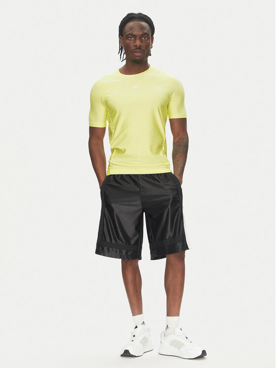 adidas adidas Majica Fashion Cut Line JD1286 Rumena Slim Fit