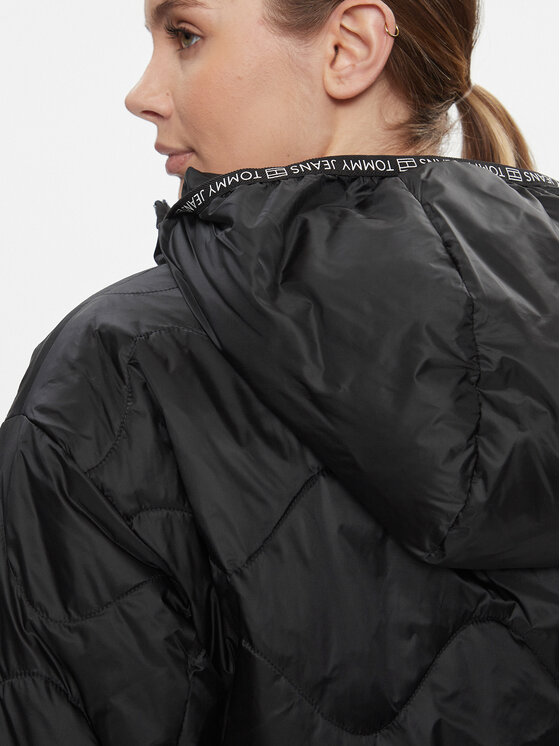 Tommy Jeans Tommy Jeans Prijelazna jakna DW0DW17242 Crna Regular Fit