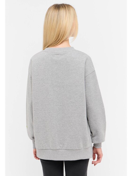 Mustang Mustang Felpa Kimberly Grigio Loose Fit