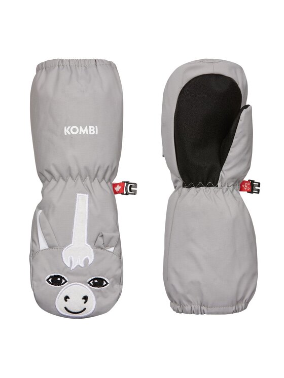 Kombi Kombi Rękawice narciarskie Animal Family Szary