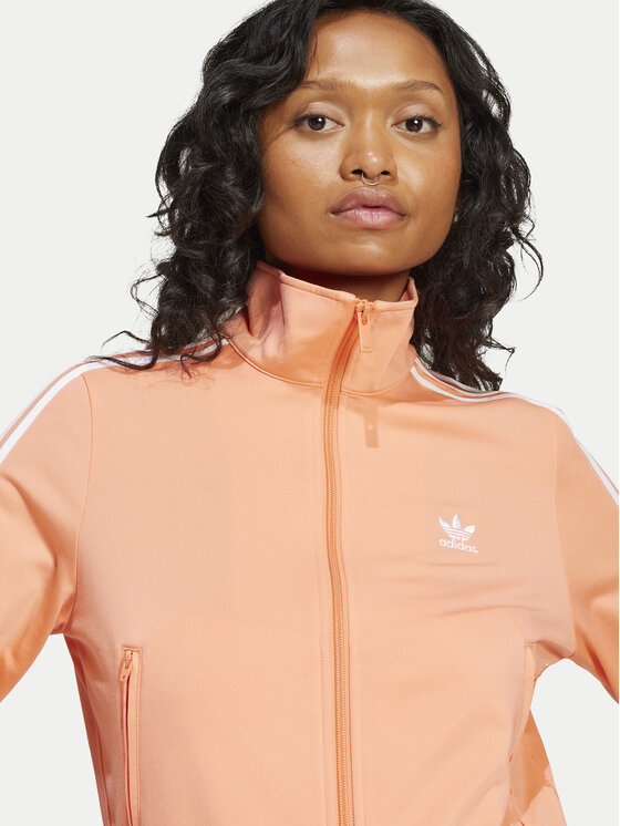 adidas adidas Felpa adicolor Classics Firebird JC8264 Arancione Regular Fit