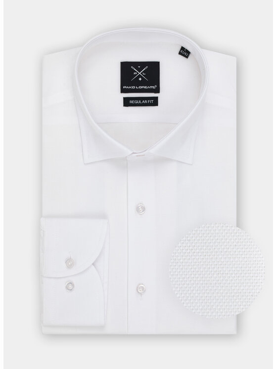 Pako Lorente Pako Lorente Koszula P000B-1X-057 Biały Regular Fit