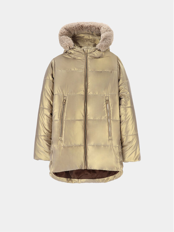 Coccodrillo Coccodrillo Žieminė striukė ZC3152111OGK Auksinė Regular Fit