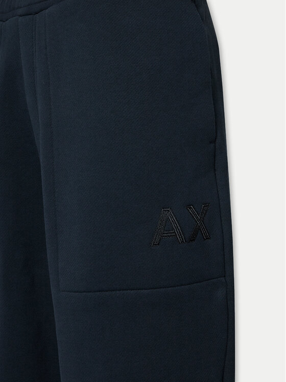 Armani Exchange Armani Exchange Spodnie dresowe 6DZPAA ZJKAZ 1510 Granatowy Regular Fit