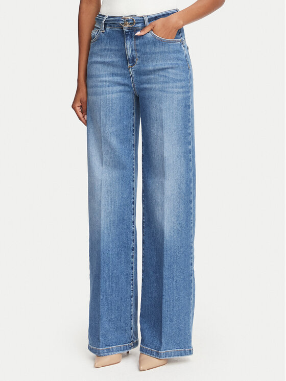 Liu Jo Liu Jo Jeansy UF6088 D0264 Modrá Flared Leg