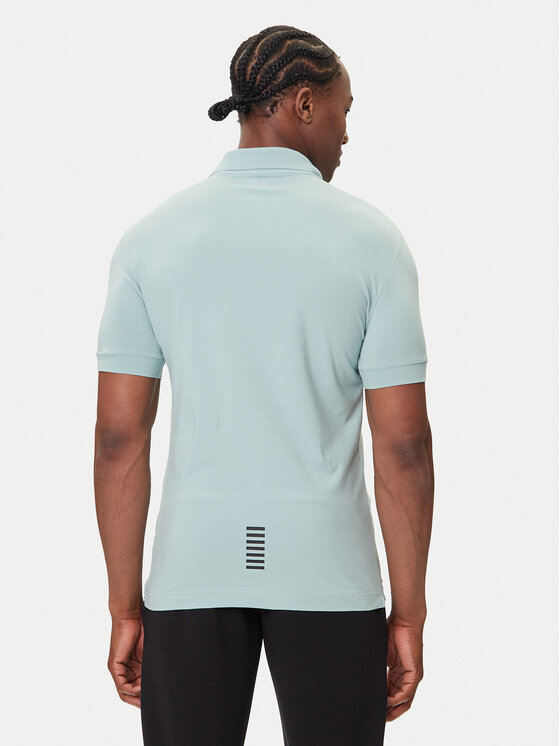 EA7 Emporio Armani EA7 Emporio Armani Polokošile 8NPF14 PJVQZ U9066 Modrá Regular Fit