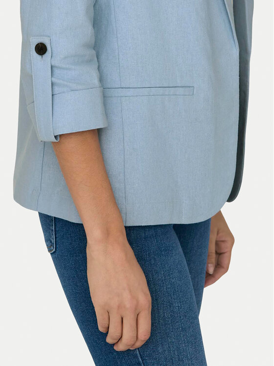 ONLY ONLY Sakoi Caro 15312199 Svijetloplava Loose Fit