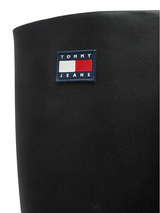 Tommy Jeans Tommy Jeans Μπότες Tjw Long Shaft Boot EN0EN02627 Μαύρο