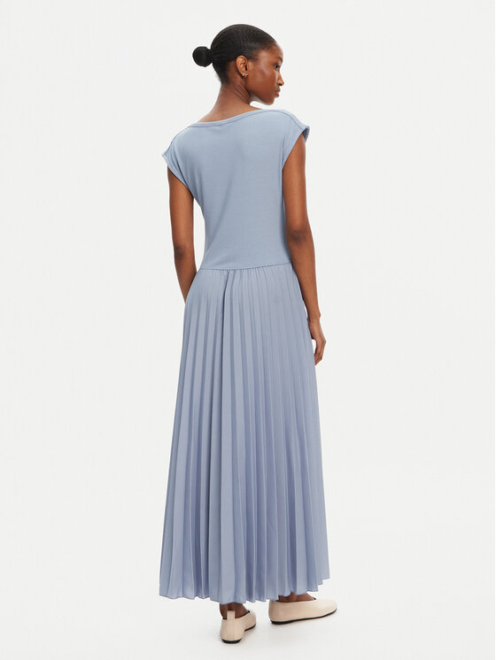 Tommy Hilfiger Tommy Hilfiger Kleid für den Alltag WW0WW44491 Himmelblau Regular Fit