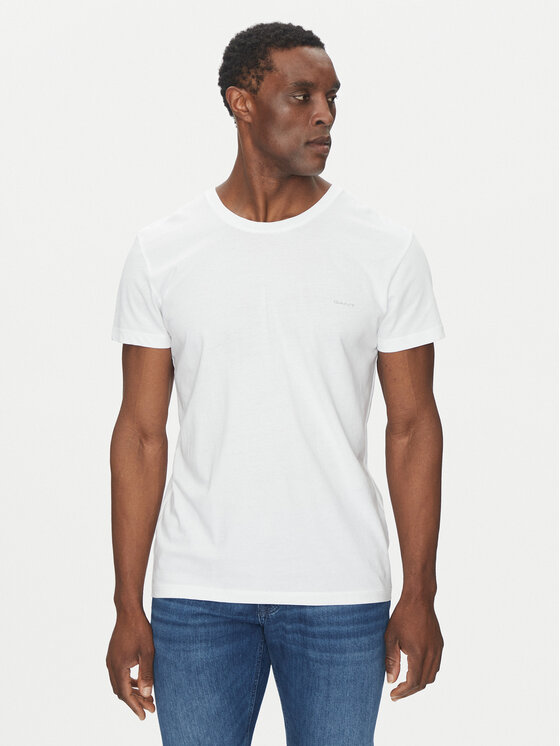 Gant Gant 2er-Set T-Shirts 900012008 Weiß Regular Fit