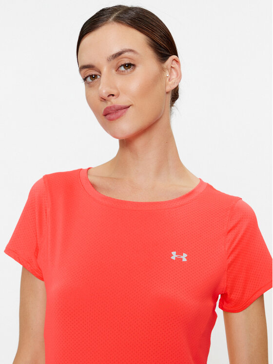 Under Armour Under Armour T-Shirt Ua Hg Armour Ss 1328964 Czerwony Fitted Fit