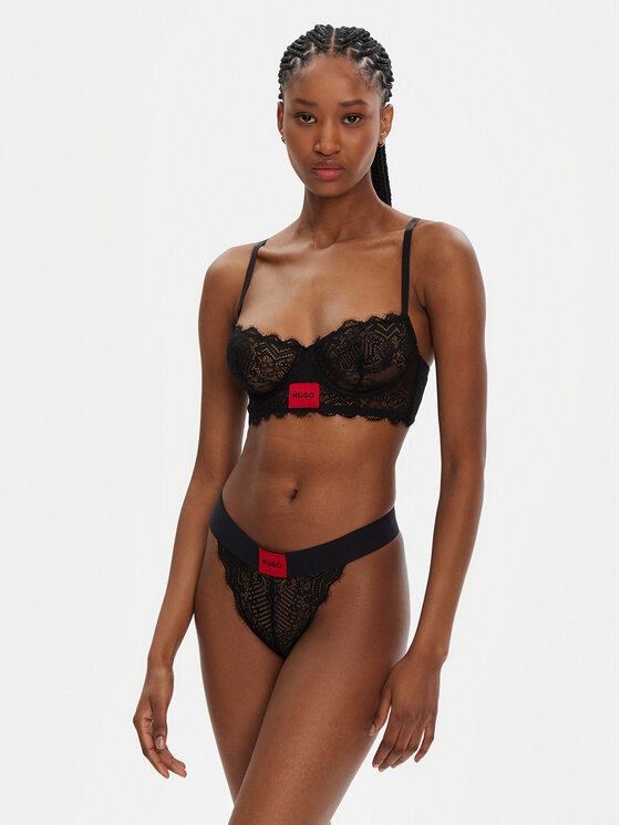 HUGO HUGO Chilot tanga 50535036 Negru