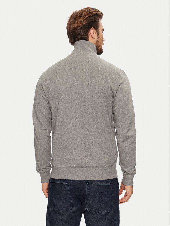 Tommy Hilfiger Tommy Hilfiger Majica dugih rukava Essential MW0MW38084 Siva Regular Fit