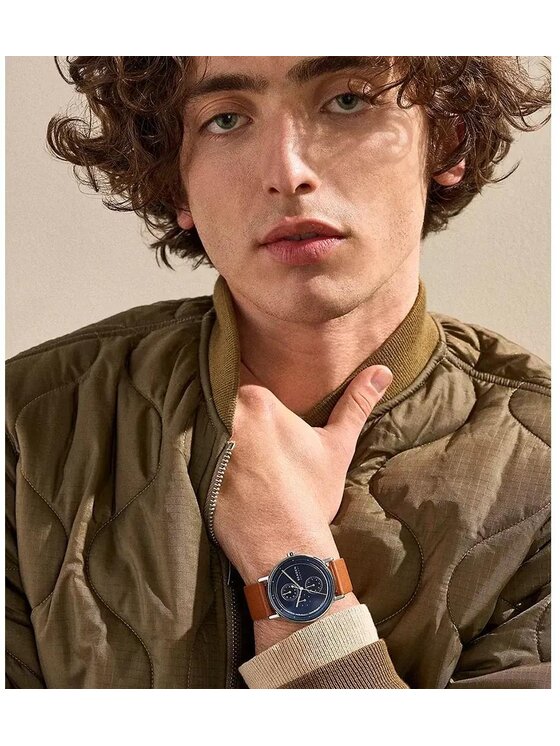 Skagen Skagen Zegarek SKW6943 Brązowy