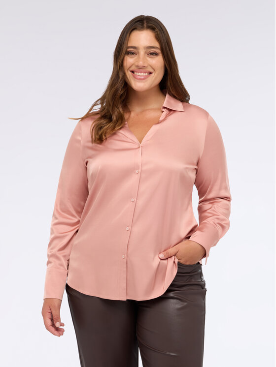 Fiorella Rubino Fiorella Rubino Camicia 5054T001392N006 Rosa Regular Fit