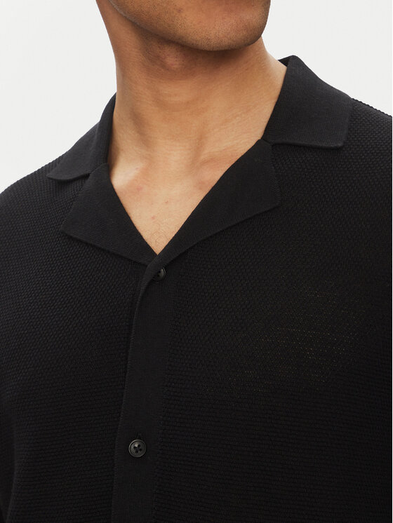 Jack&Jones Jack&Jones Košeľa Orion 12268226 Čierna Relaxed Fit