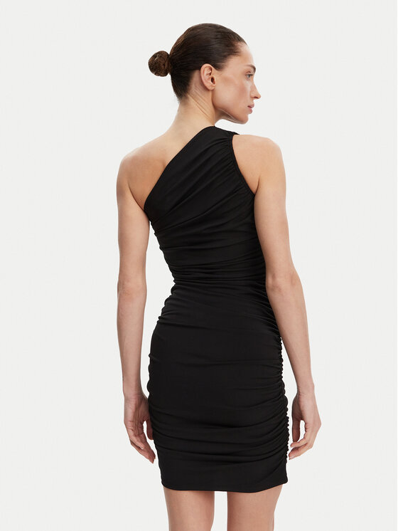 MICHAEL Michael Kors MICHAEL Michael Kors Kokteilinė suknelė MS582W8H6J Juoda Slim Fit