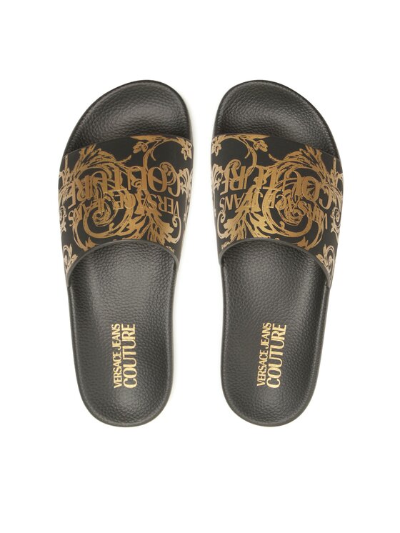 Versace Jeans Couture Versace Jeans Couture Шльопанці 74YA3SQ4 Чорний