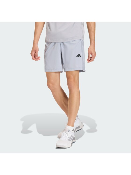 adidas Szorty sportowe Workout Essentials Base KC5287 Szary Regular Fit
