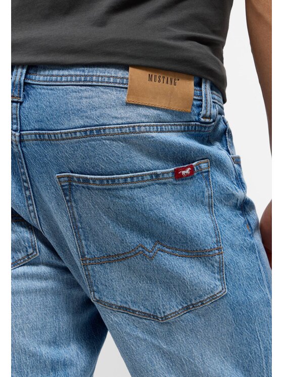 Mustang Mustang Jeansy ORLANDO SLIM Niebieski Slim Fit