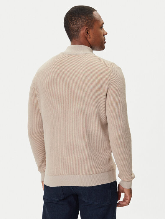 Bugatti Bugatti Pullover 7500-85525D Beige Regular Fit