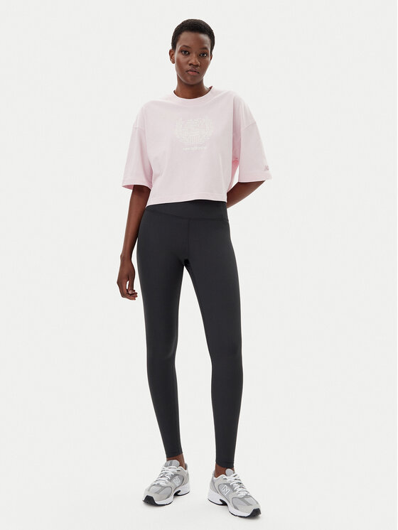 New Balance New Balance T-Shirt WT51935 Różowy Oversize