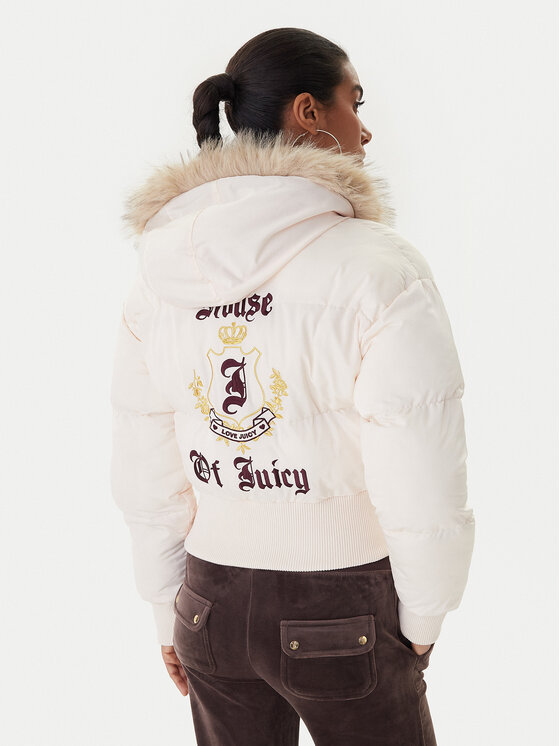 Juicy Couture Juicy Couture Télikabát JCOIJ225557 Rózsaszín Oversize
