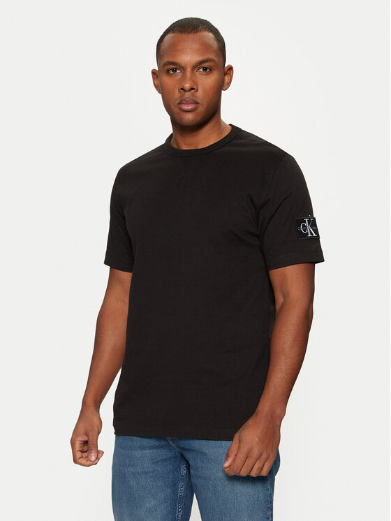 Férfi Póló Calvin Klein Jeans, Méret: XL, Fekete, J30J323484