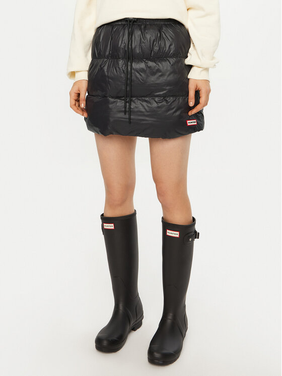 Hunter Hunter Mini sukňa HARW0035242 Čierna Regular Fit