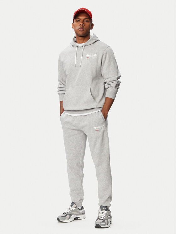 Reebok Trening Jerzy RK25742CCM Gri deschis Regular Fit