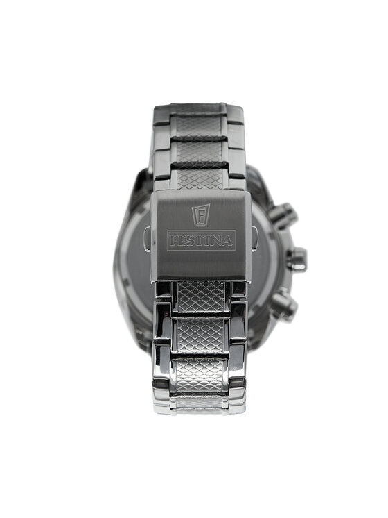 Festina Festina Zegarek Timeless Chronograph 20668/4 Srebrny