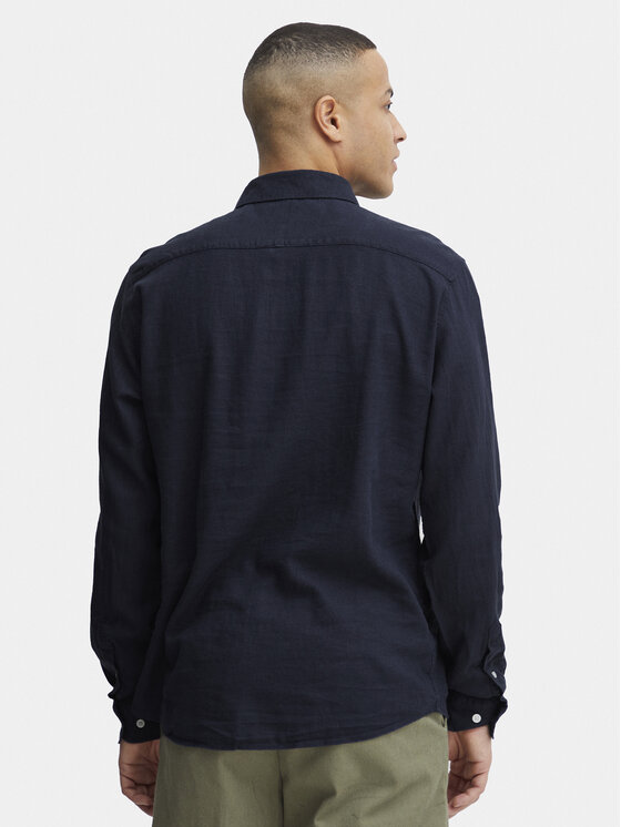 Solid Solid Πουκάμισο 21107646 Σκούρο μπλε Regular Fit