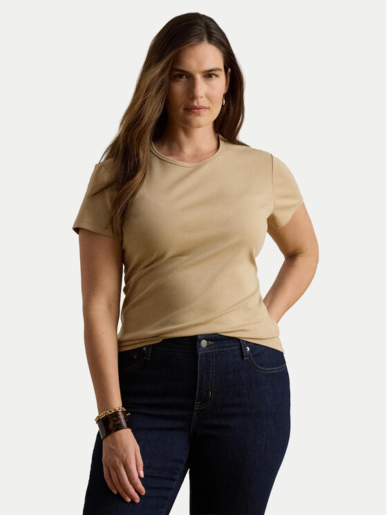 LAUREN RALPH LAUREN LAUREN RALPH LAUREN Póló Alli 200807563053 Bézs Regular Fit