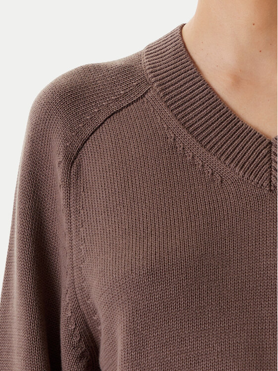 Tommy Hilfiger Tommy Hilfiger Pullover WW0WW45700 Braun Regular Fit
