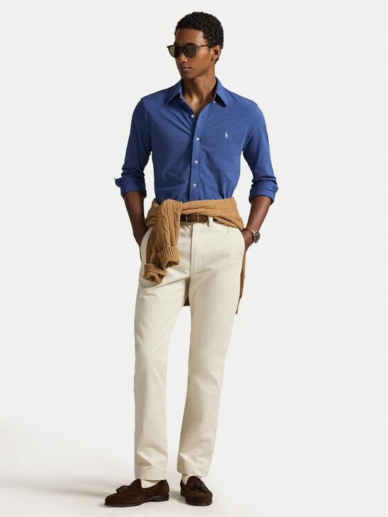 Polo Ralph Lauren Polo Ralph Lauren Krekls 710654408502 Zils Regular Fit