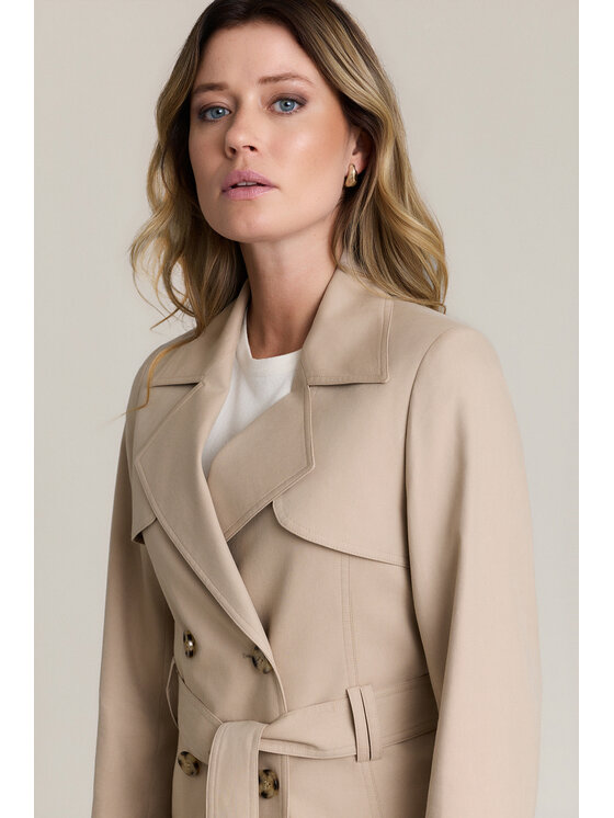 Lancerto Lancerto Trencz Feliciana PC073126000019 Beżowy Regular Fit